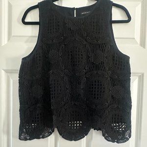 Banana Republic Crochet Top size S NWT